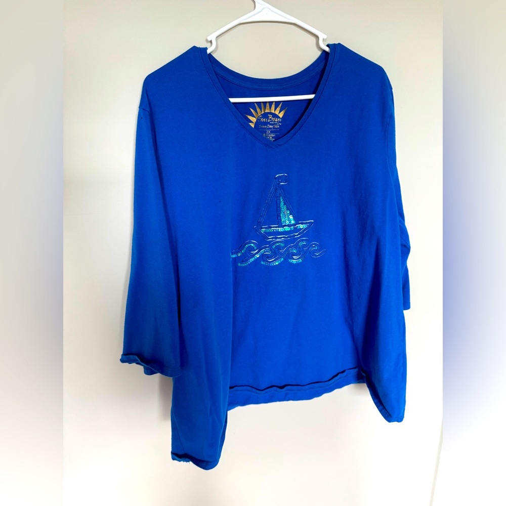 Sun bay women’s top with sunny day tech upf30- size 2x